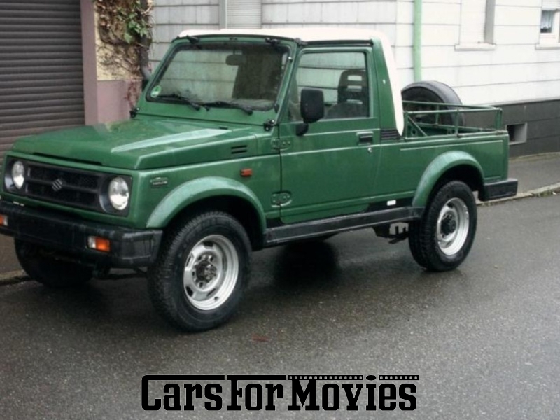 CarsForMovies | Suzuki Samurai Pick-Up Long 1997 Japan Grün Schwarz Zivilfahrzeug Geländewagen Baden-Württemberg 2568 Pritsche 